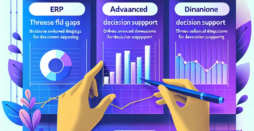 商业智能工具如何补 ERP 短板？决策支持的 3 个进阶维度